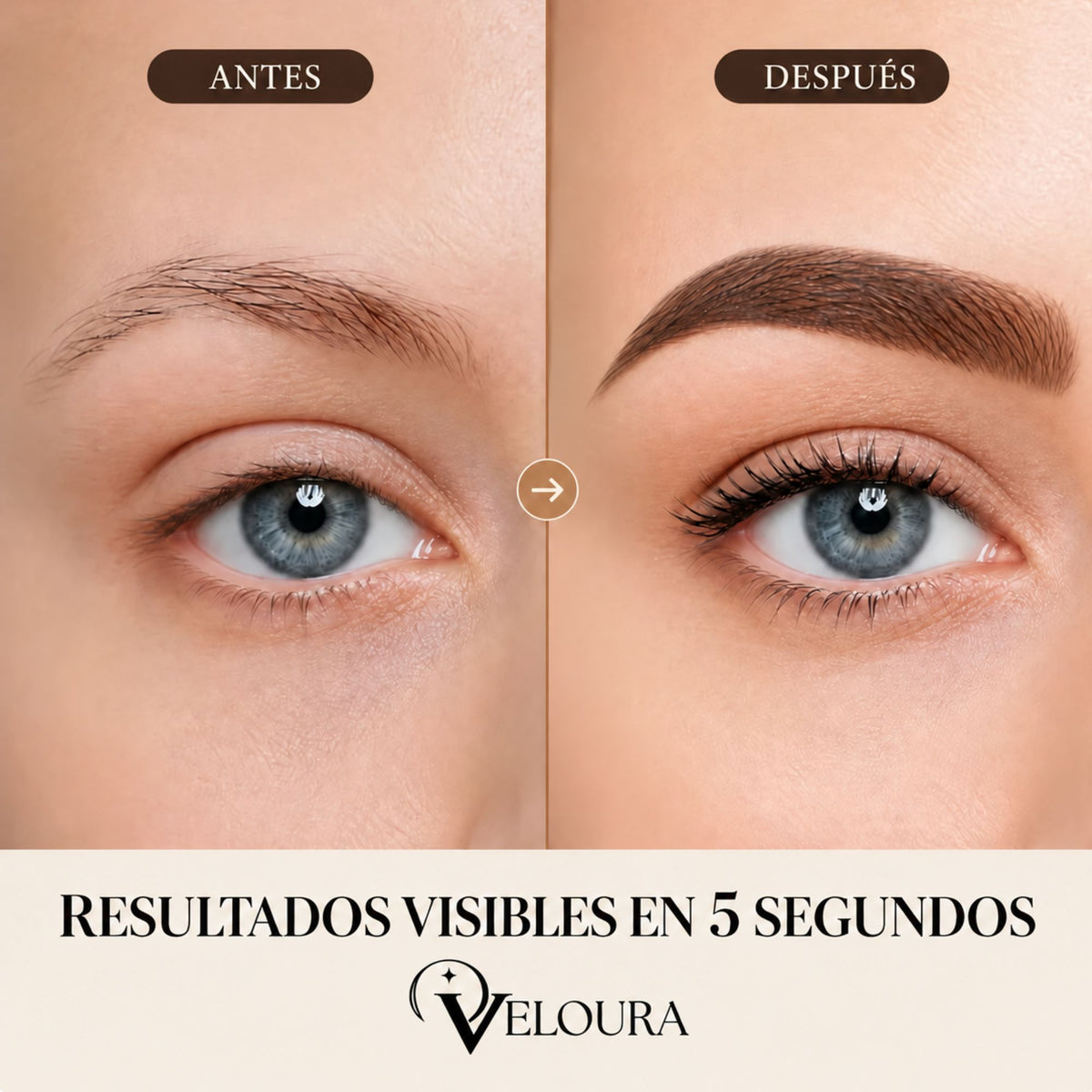 Veloura™ | Cejas naturales en segundos